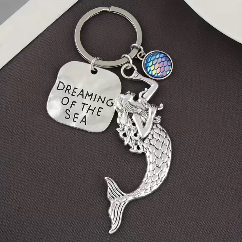 Mermaid Key Ring/Bag charm “Dreaming of the Sea” NEW